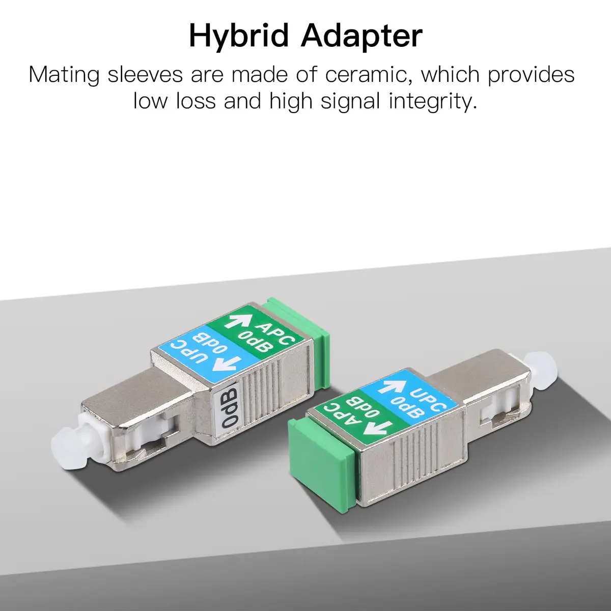 Duogalia Fiber Optic Adapter 2 Pack | Singlemode SM 9/125 Hybrid Connectors for Home & Professional Use - view 6