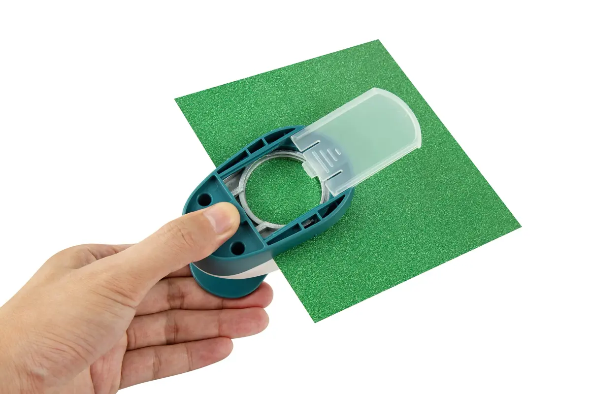 QIQQIKIN 1.5 Inch (38mm) Circle Hole Puncher | Durable Zinc Alloy Craft Cutter for Paper, Cardstock, Gift Wrap - view 7