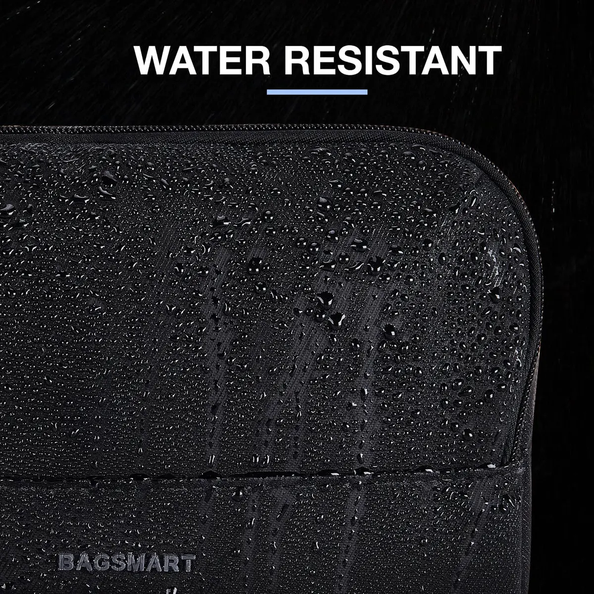 BAGSMART Large Toiletry Bag for Men, Hanging Dopp Kit 25.9cm (10.2 inches) | Water-Resistant Travel Organizer - view 3
