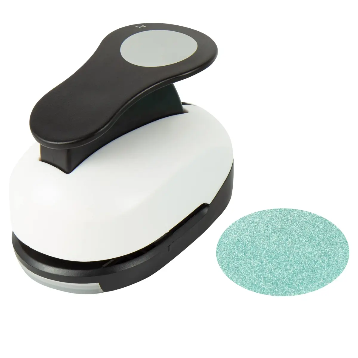 QIQQIKIN 2 inch (50.8mm) Circle Hole Punch | Durable Metal Craft Punch for Paper, Cardstock, EVA Foam - view 2