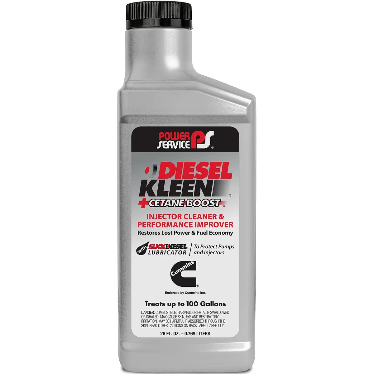Power Service Diesel Kleen +Cetane Boost 26oz Pack of 12 | Injector Cleaner & Performance Improver - main product image