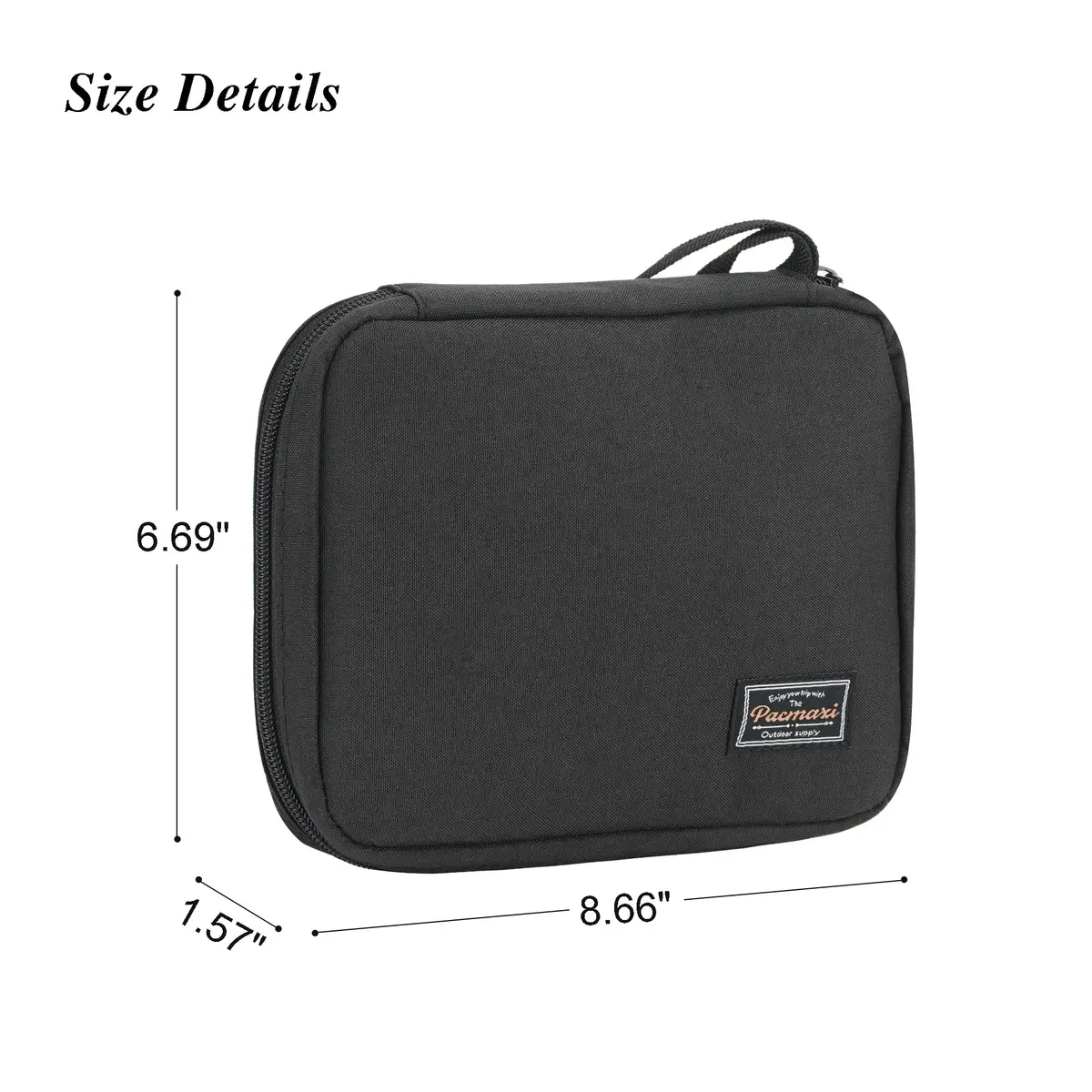 PACMAXI Watch Bands Storage Case | Holds 20 Watch Straps, Compact & Portable - view 2