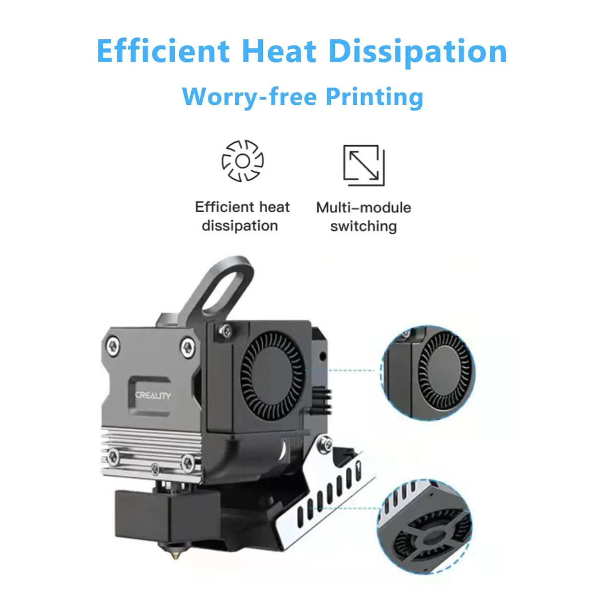 Creality Sprite Extruder Pro Kit Support 300°C | All Metal Direct Drive for Ender 3/Pro/Max - view 5