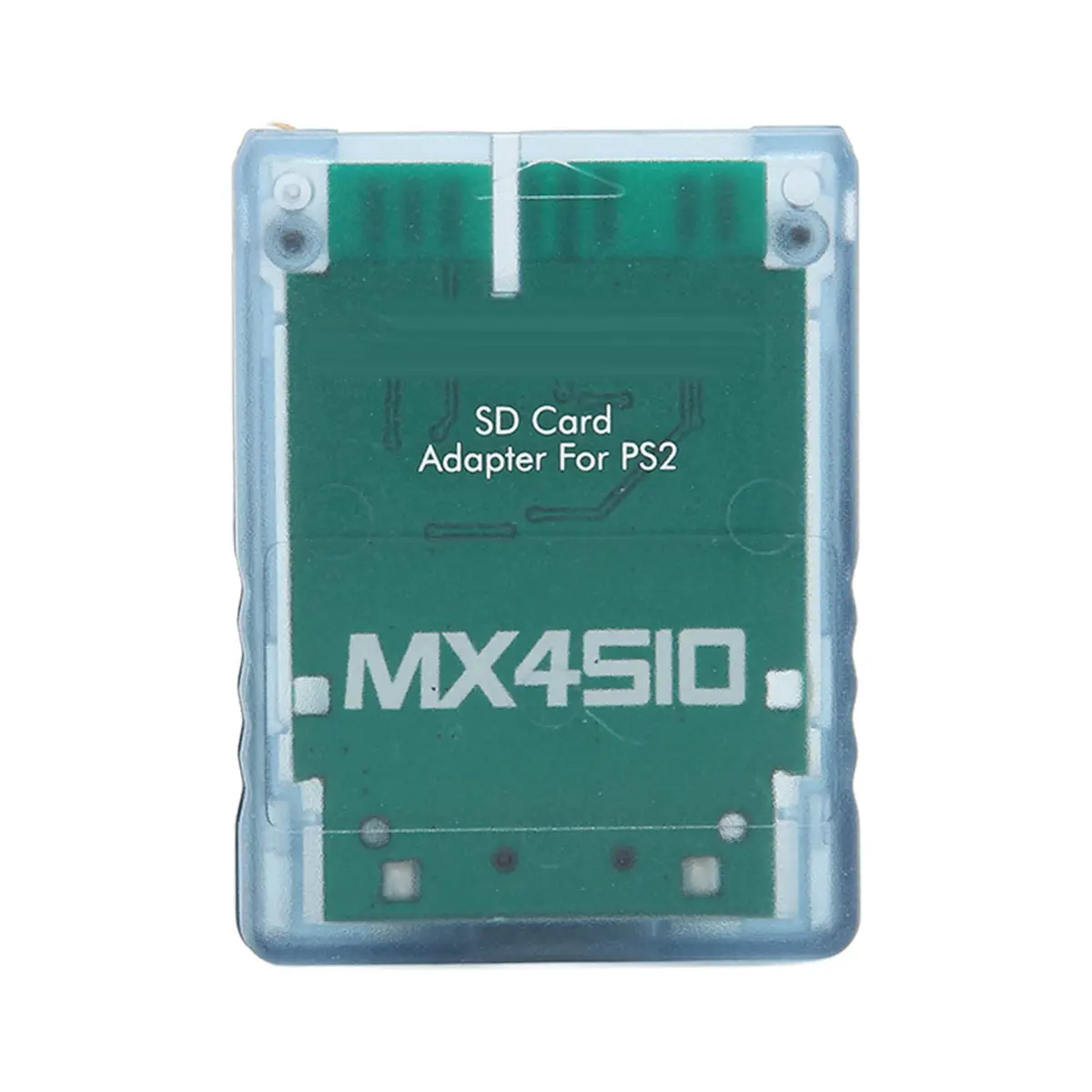 Yoidesu Memory Adapter for PS2 Fat Console | Blue ABS Card Reader for SIO2SD (70-120 chars) - main product image