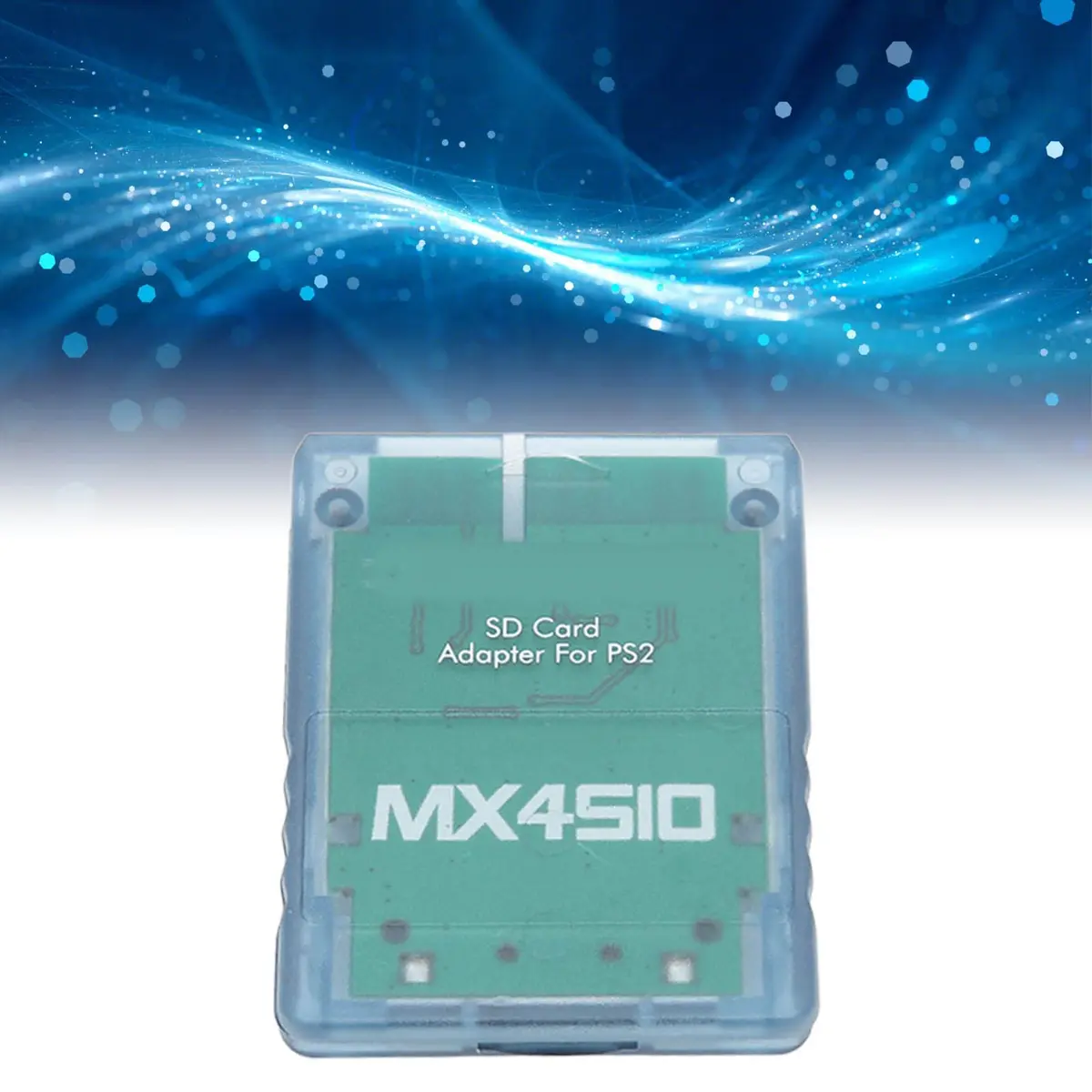 Yoidesu Memory Adapter for PS2 Fat Console | Blue ABS Card Reader for SIO2SD (70-120 chars) - view 5