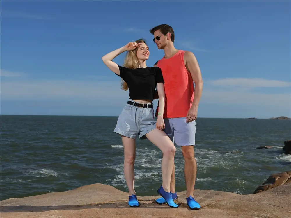 Vsufim Quick-Dry Water Sports Barefoot Shoes Aqua Socks for Women Men | Breathable, Lightweight & Water-Resistant - view 3