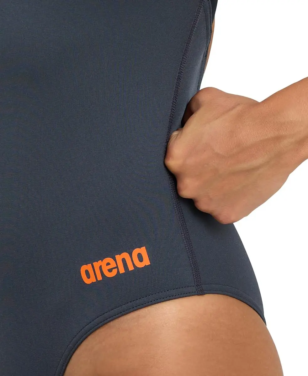 ARENA Women's Solid Team MaxLife Swimsuit Open Back | Chlorine-Resistant, UPF 50+ (70-120 chars) - view 4