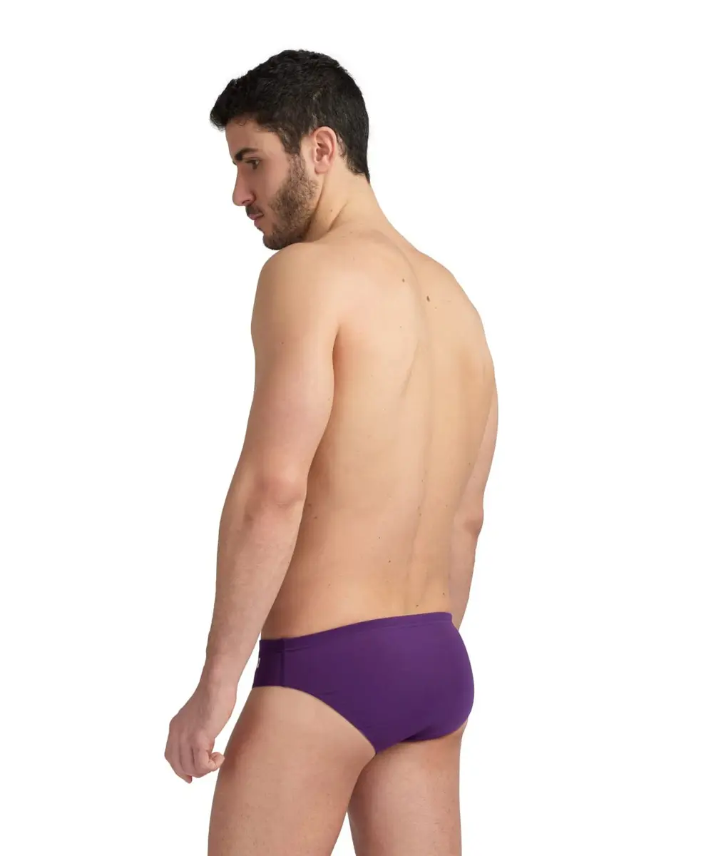 ARENA Men’s Team Solid Swim Brief MaxLife Eco 34 | Chlorine-Resistant, UV Protected, Quick-Dry - view 2