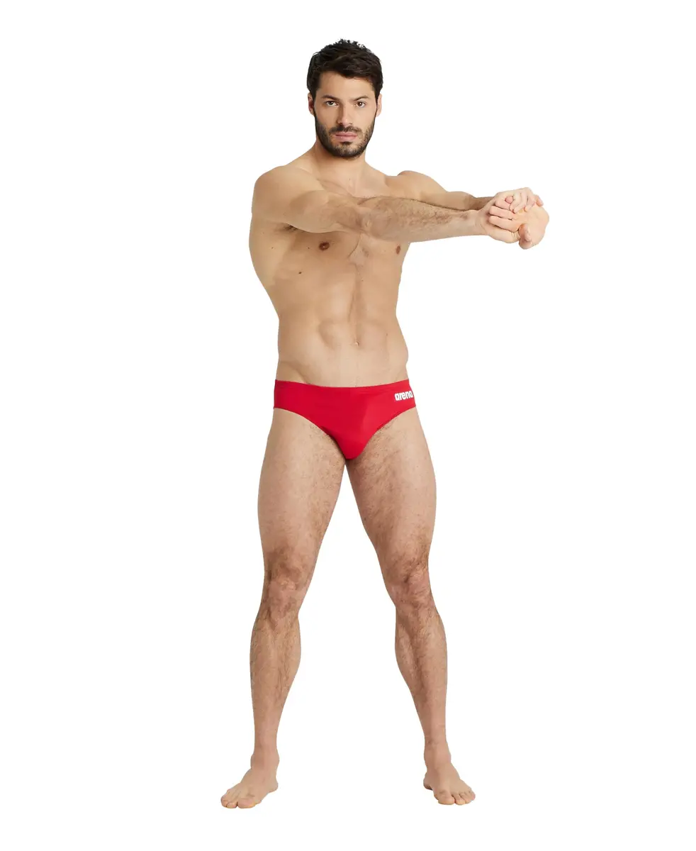 ARENA Men’s Team Solid Swim Brief MaxLife Athletic Swimwear US Size 26 | Chlorine-Resistant, Quick-Drying, UV Protected - view 7