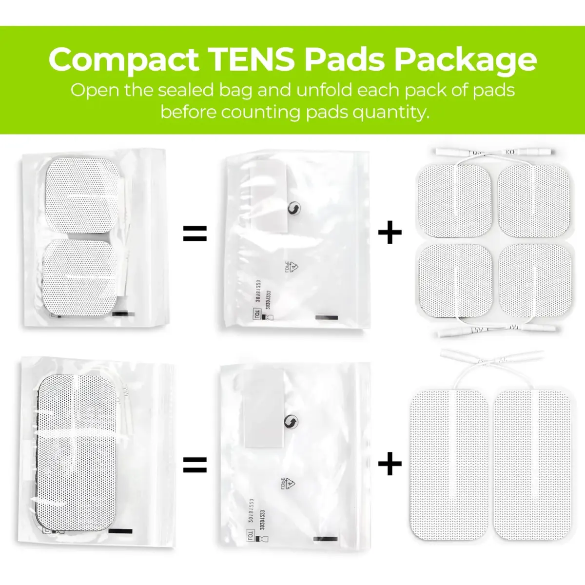 AUVON Dual Channel TENS Unit Muscle Stimulator Machine for Pain Relief with 20 Modes & 2x4 Inch Electrode Pads - view 7