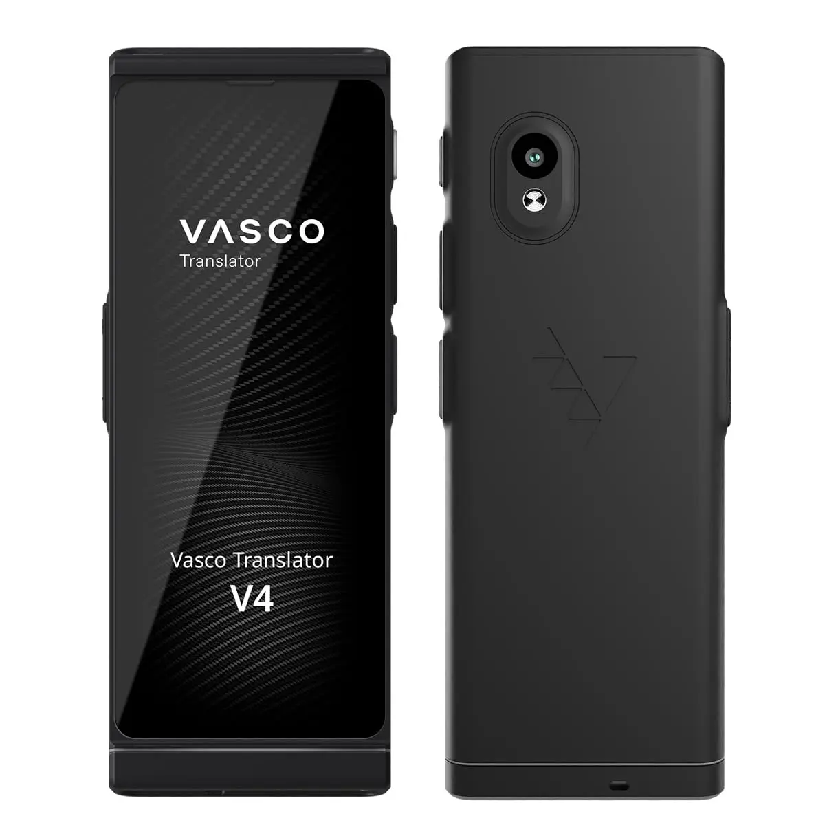 Vasco V4 Language Translator Device | 112 Languages | Free Lifetime Internet in Almost 200 Countries | Black Onyx - main product image