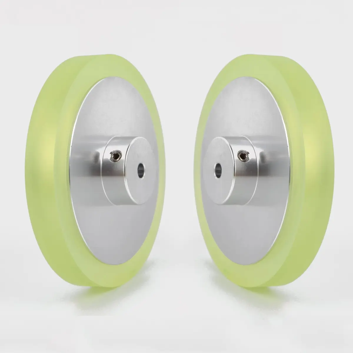 KOKISO OVW Rotary Encoder Wheel, Polyurethane Rubber Wheel 300mm (11.81 inch) Hole Diameter 6mm (0.24 inch) | Industrial Automation Component - view 4
