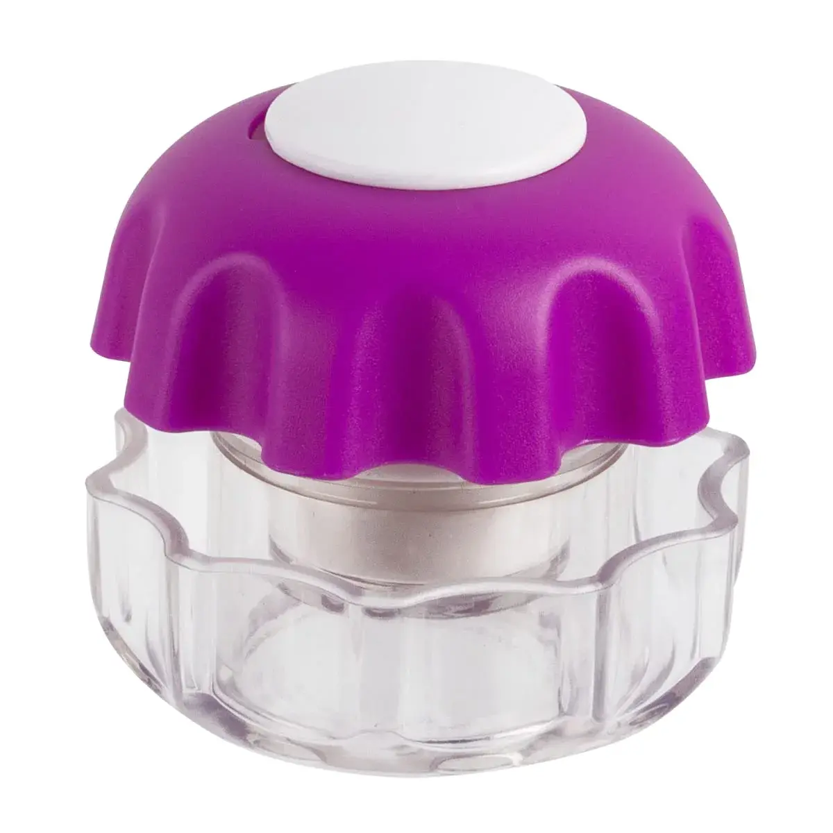 EZY DOSE Crush Pill Crusher & Grinder, Purple, Small, BPA Free | Effortlessly Crushes Medications into Fine Powder - main product image