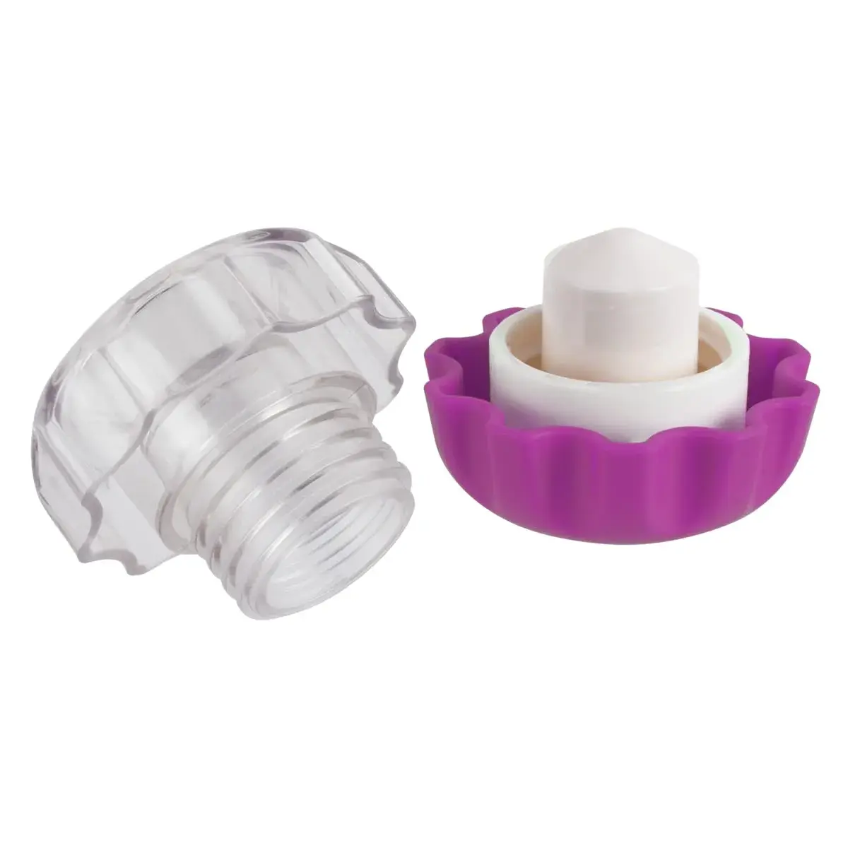 EZY DOSE Crush Pill Crusher & Grinder, Purple, Small, BPA Free | Effortlessly Crushes Medications into Fine Powder - view 3