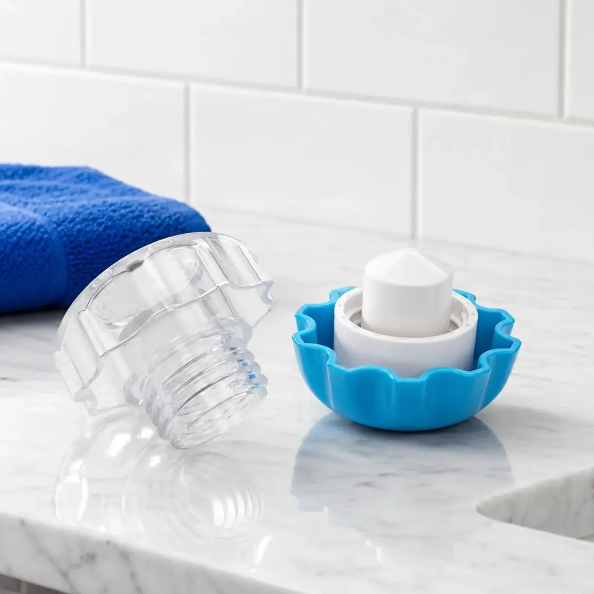 EZY DOSE Pill Crusher & Tablet Grinder, Small Blue, 60mm (2.375") | FDA Approved Pill Crusher for Easier Swallowing - view 5