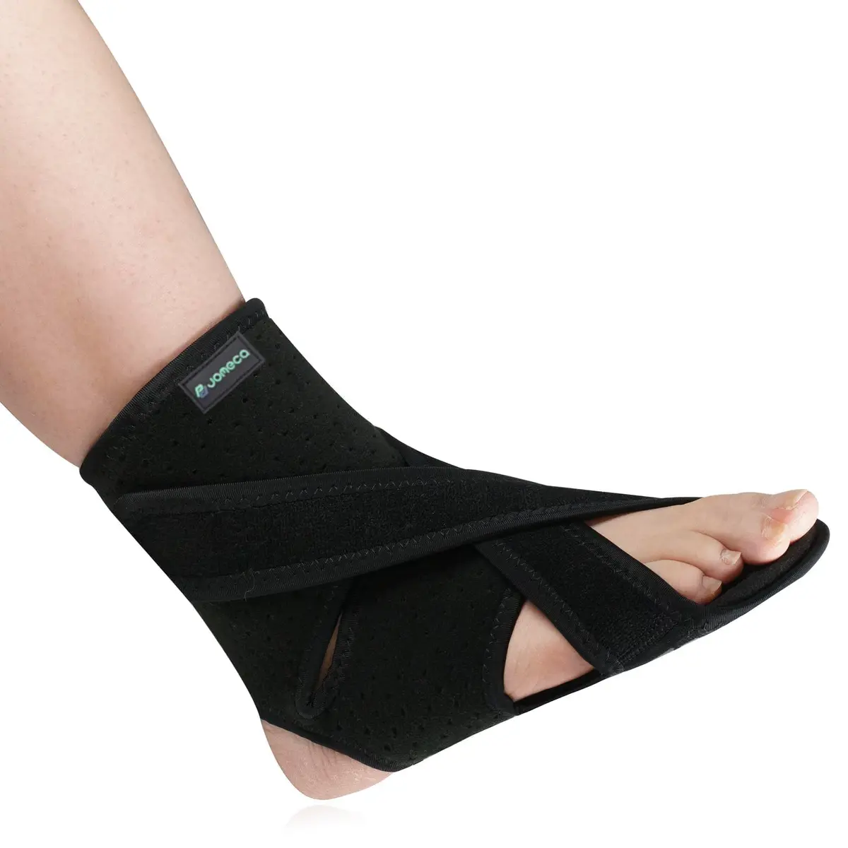JOMECA Upgraded Drop Foot Brace for Walking with Shoes | Adjustable Soft AFO for Foot Drop Relief - main product image
