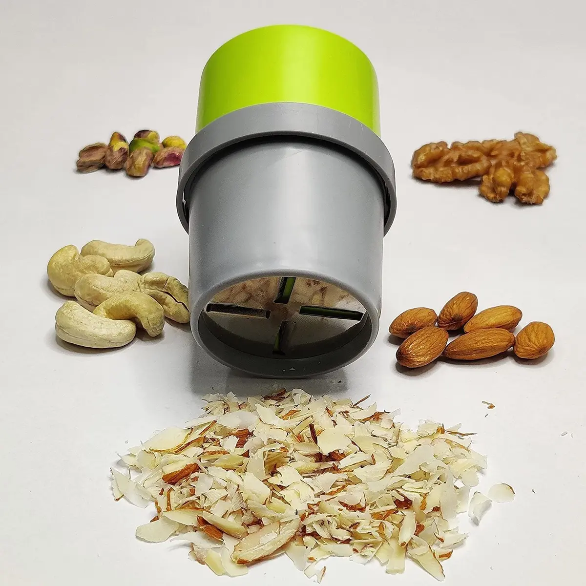 TOSAA Dry Fruit Cutter, Slicer, Grinder, 3-in-1 Blade, Unbreakable, Color May Vary | Efficient Kitchen Tool - view 2
