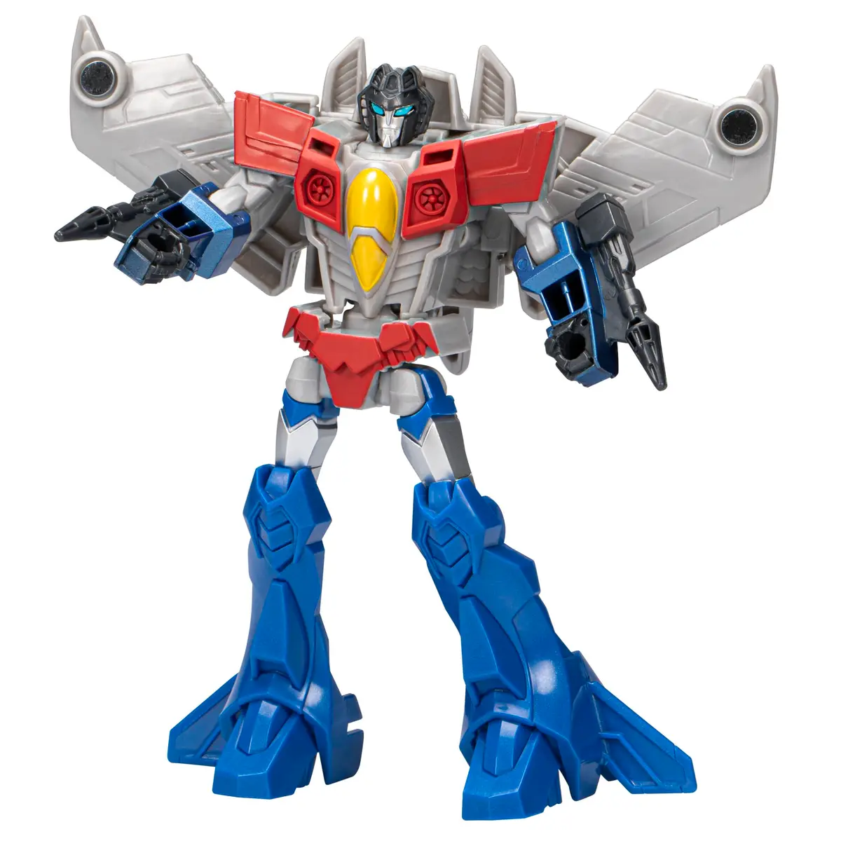 Transformers Toys EarthSpark Warrior Class Starscream Action Figure, 5-Inch | Easy 7-Step Conversion for Kids 6+ - main product image