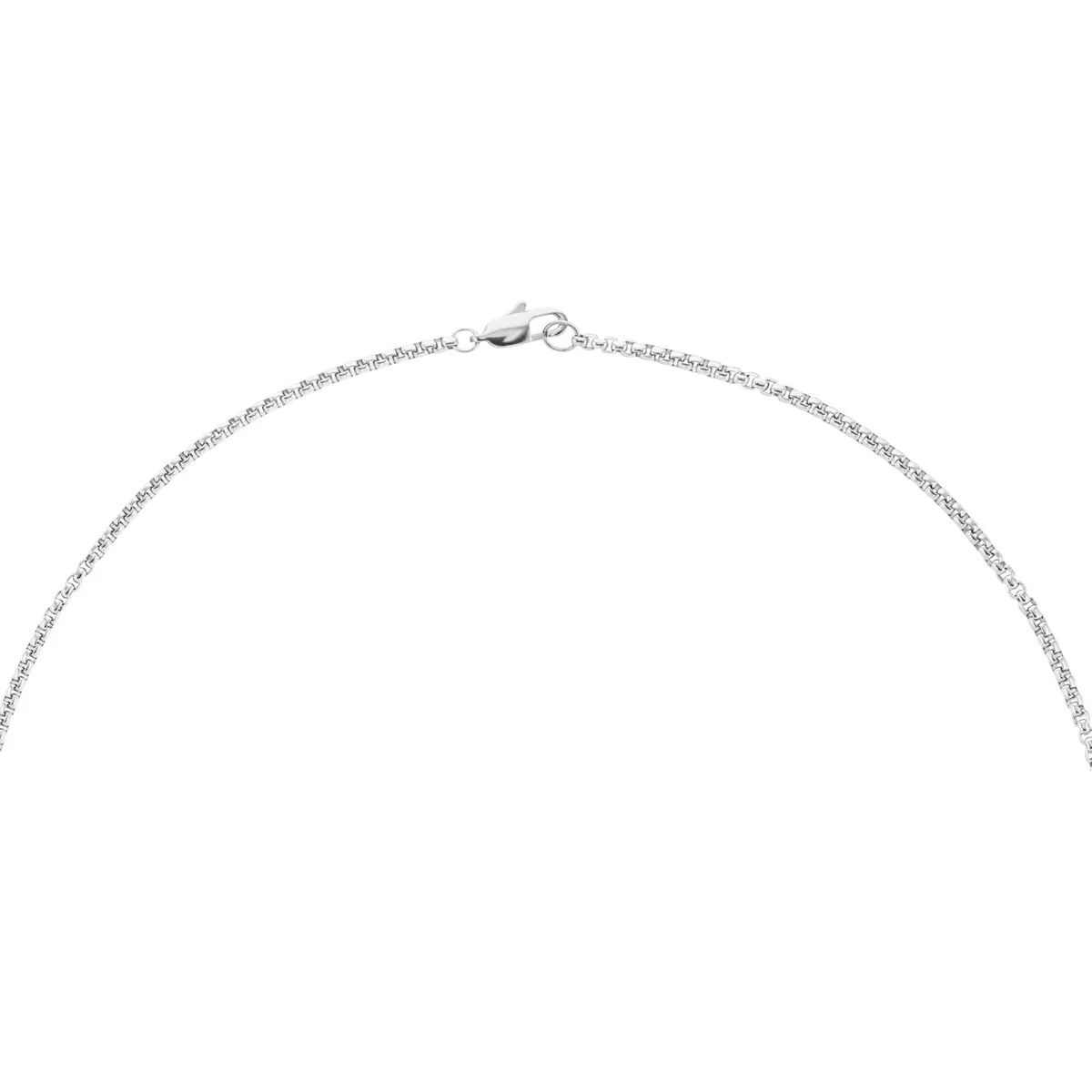 Calvin Klein Jewelry Men's Stainless Steel Bolt Necklace | Modern Industrial Style (24 in) - view 3