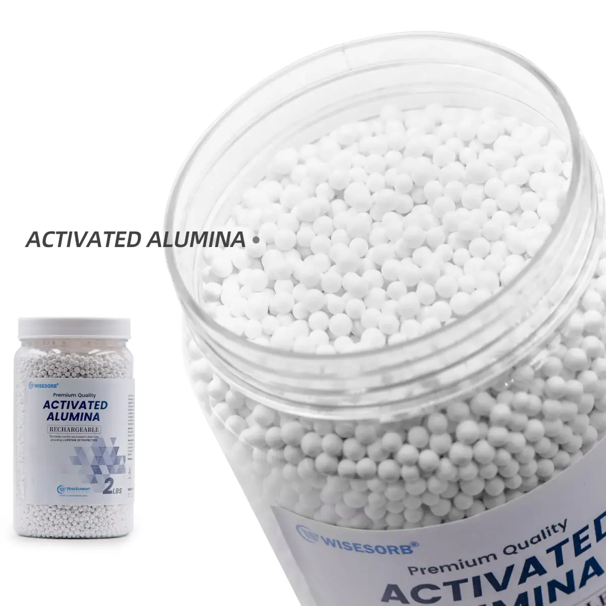 Wisesorb Activated Alumina Desiccant 0.91 kg (2 LBS) | Moisture Absorber for Filament Drying - view 3