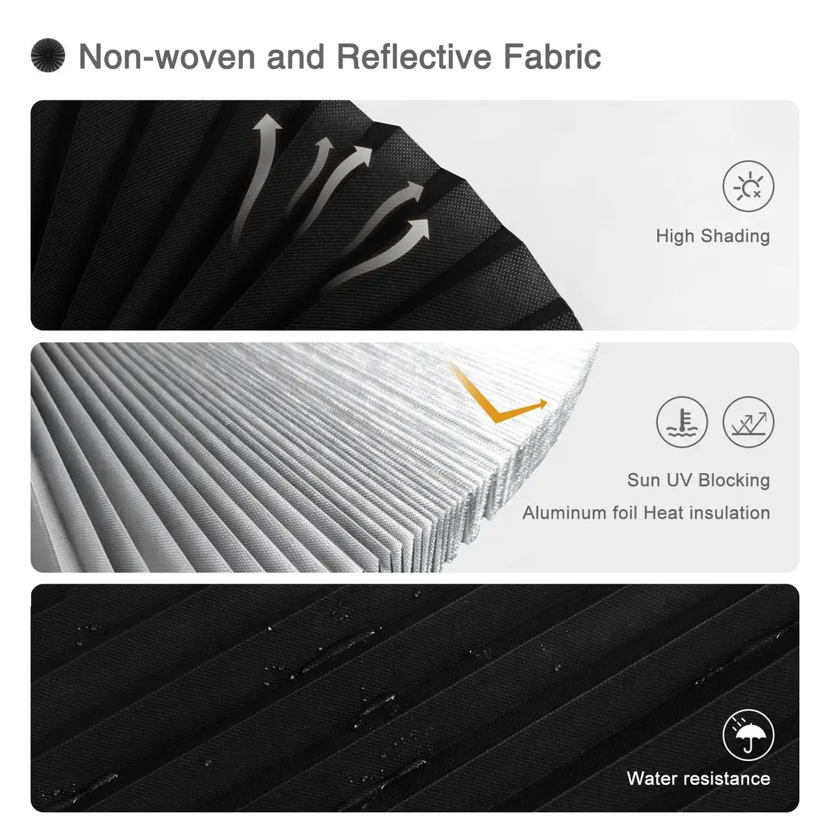 Jlong Cordless Blackout Window Shades 23.6"W x 59"H | Easy No Drill Installation for Bedroom & Kitchen - view 2