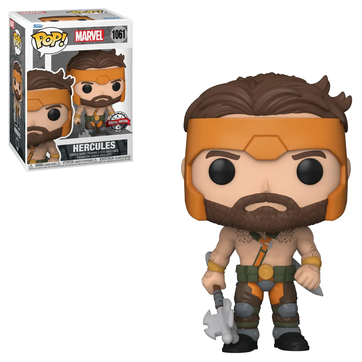 Funko POP Marvel: The Incredible Hercules (Special Edition Exclusive) Vinyl Figurine 10.7cm (4.2 inches) | Marvel Action Hero Collectible - view 3