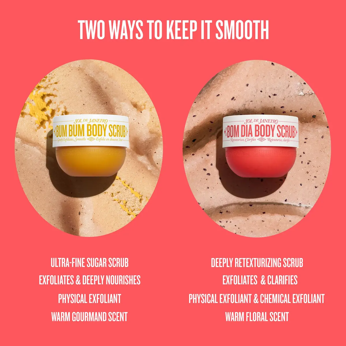 Sol de Janeiro Bom Dia Body Scrub 7.8 oz. | Exfoliating, Fruity, Brightening for All Skin Types - view 6