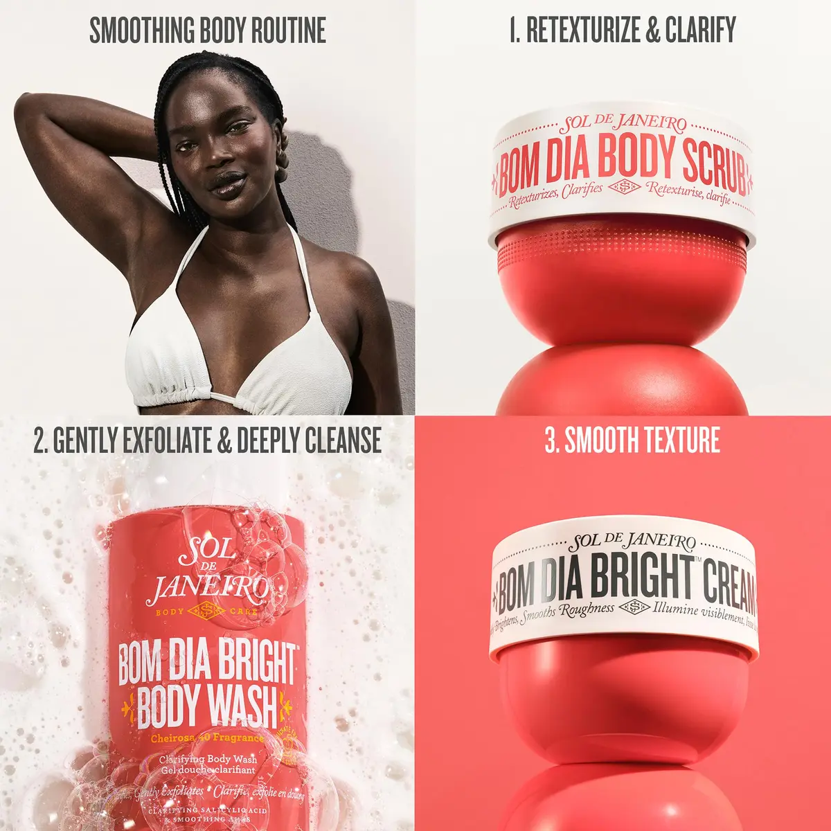Sol de Janeiro Bom Dia Body Scrub 7.8 oz. | Exfoliating, Fruity, Brightening for All Skin Types - view 7