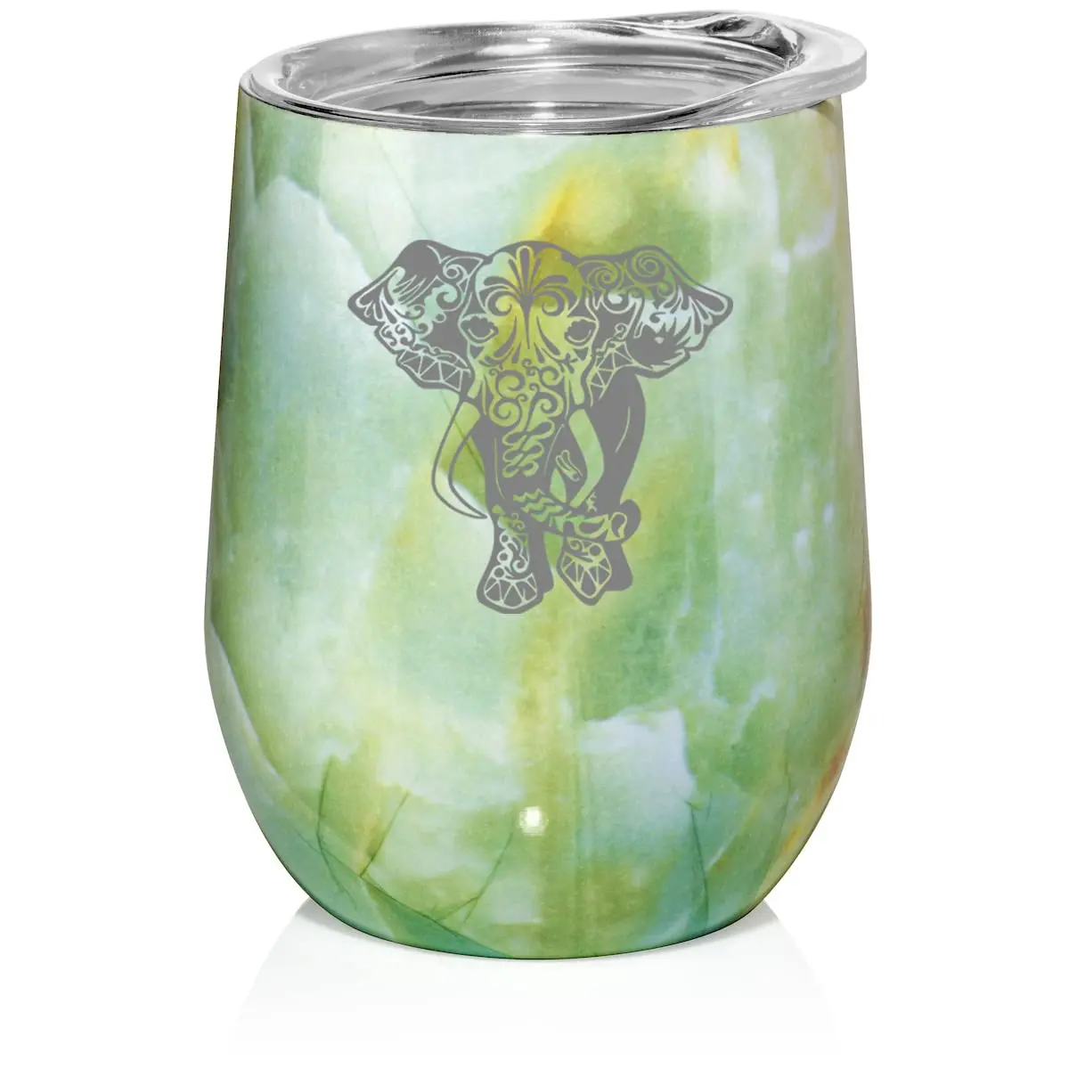 MIP 12 oz Drinking Cup | Double Wall Vacuum Insulated Stainless Steel Travel Mug with Lid - main product image