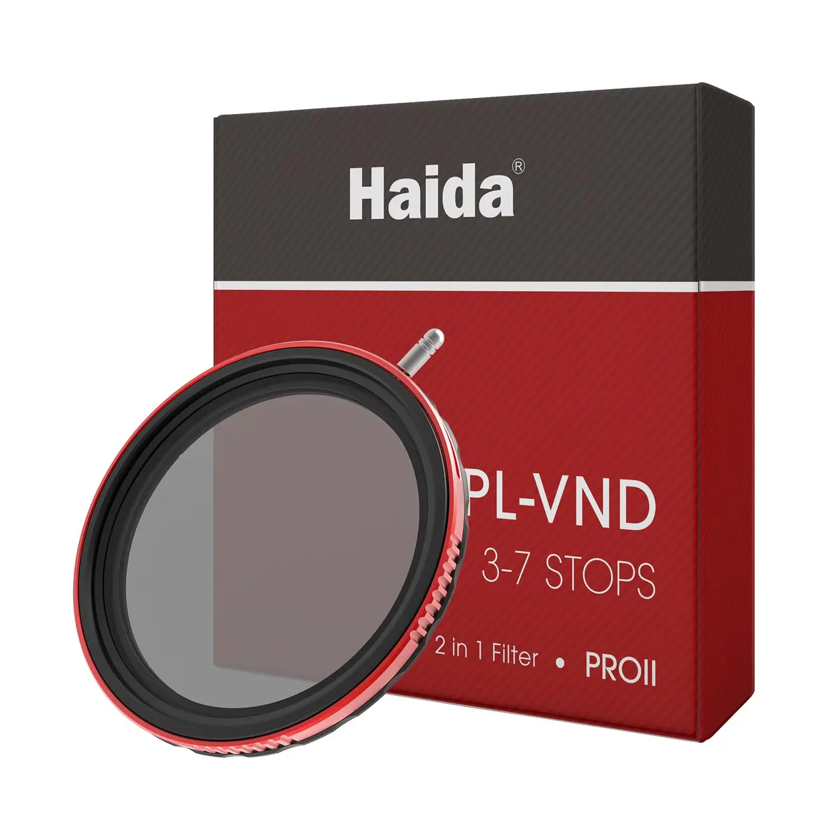 Haida 72mm PRO II 2-in-1 CPL + VND Filter (3-7 Stops) | Multi-Coated Nano-Coating Polarizer & Variable ND - main product image