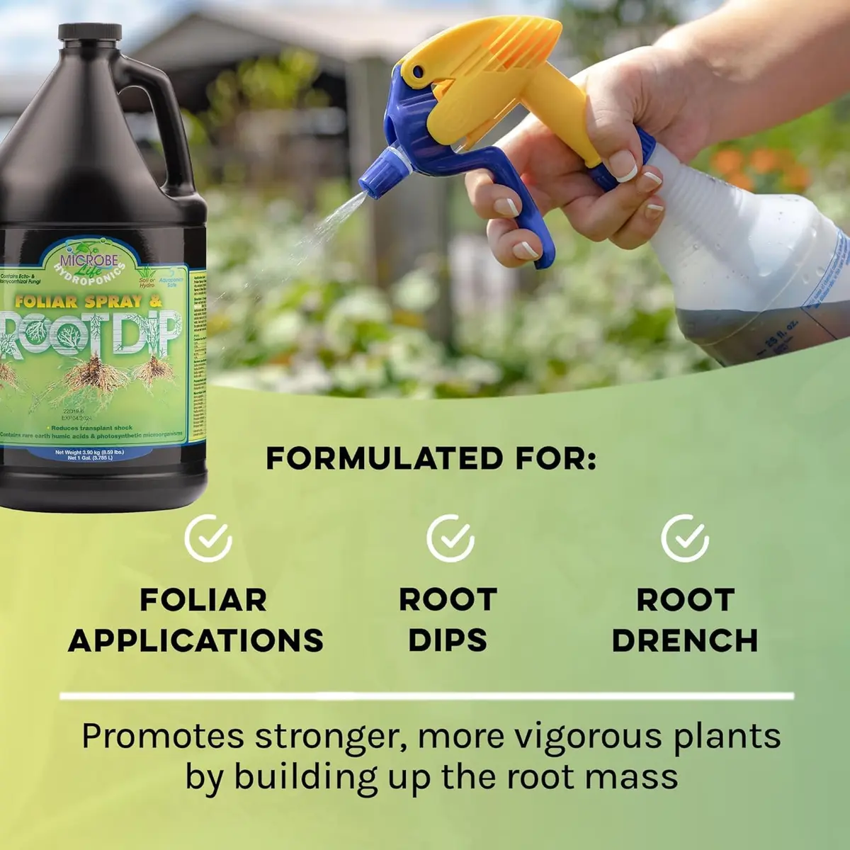 Microbe Life Hydroponics Additive Kit | Boost Plant Growth & Yields, Safe for Indoor & Outdoor Use - view 5