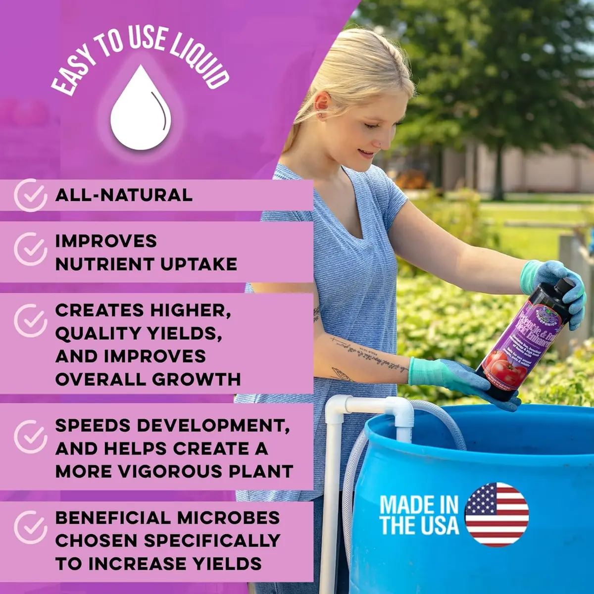 Microbe Life Hydroponics Additive Kit | Boost Plant Growth & Yields, Safe for Indoor & Outdoor Use - view 7