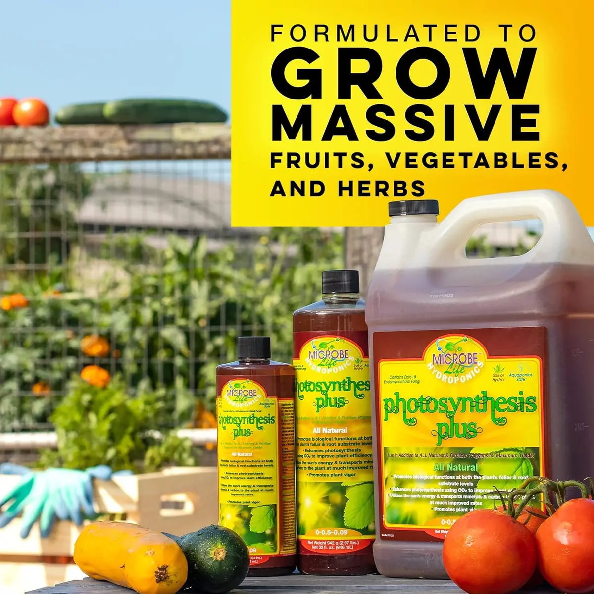 Microbe Life Hydroponics Additive Kit | Boost Plant Growth & Yields, Safe for Indoor & Outdoor Use - view 2