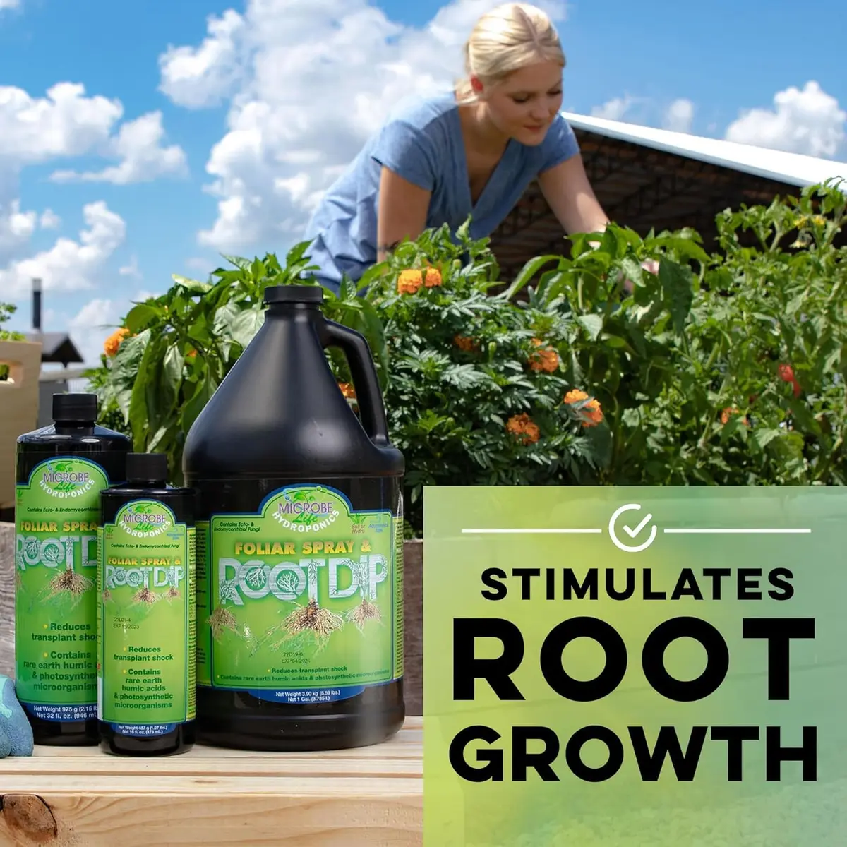 Microbe Life Hydroponics Additive Kit | Boost Plant Growth & Yields, Safe for Indoor & Outdoor Use - view 4