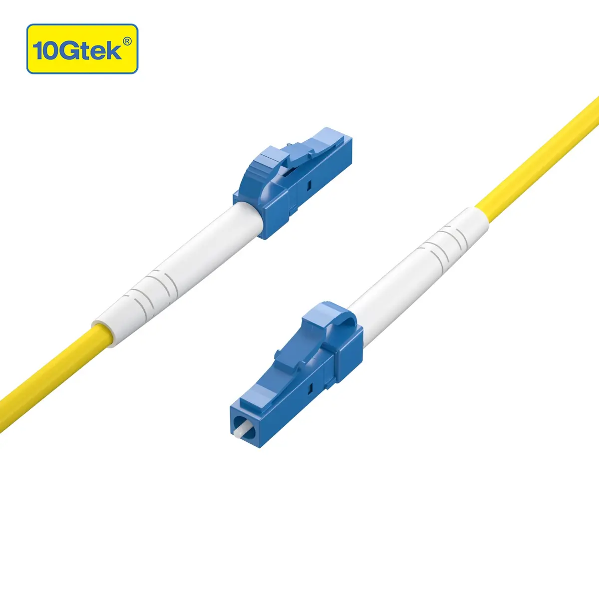 10Gtek Simplex Fiber Patch Cable - LC to LC Single-Mode Fiber, 3m (9.8-ft) | High-Speed Data Connectivity - view 4