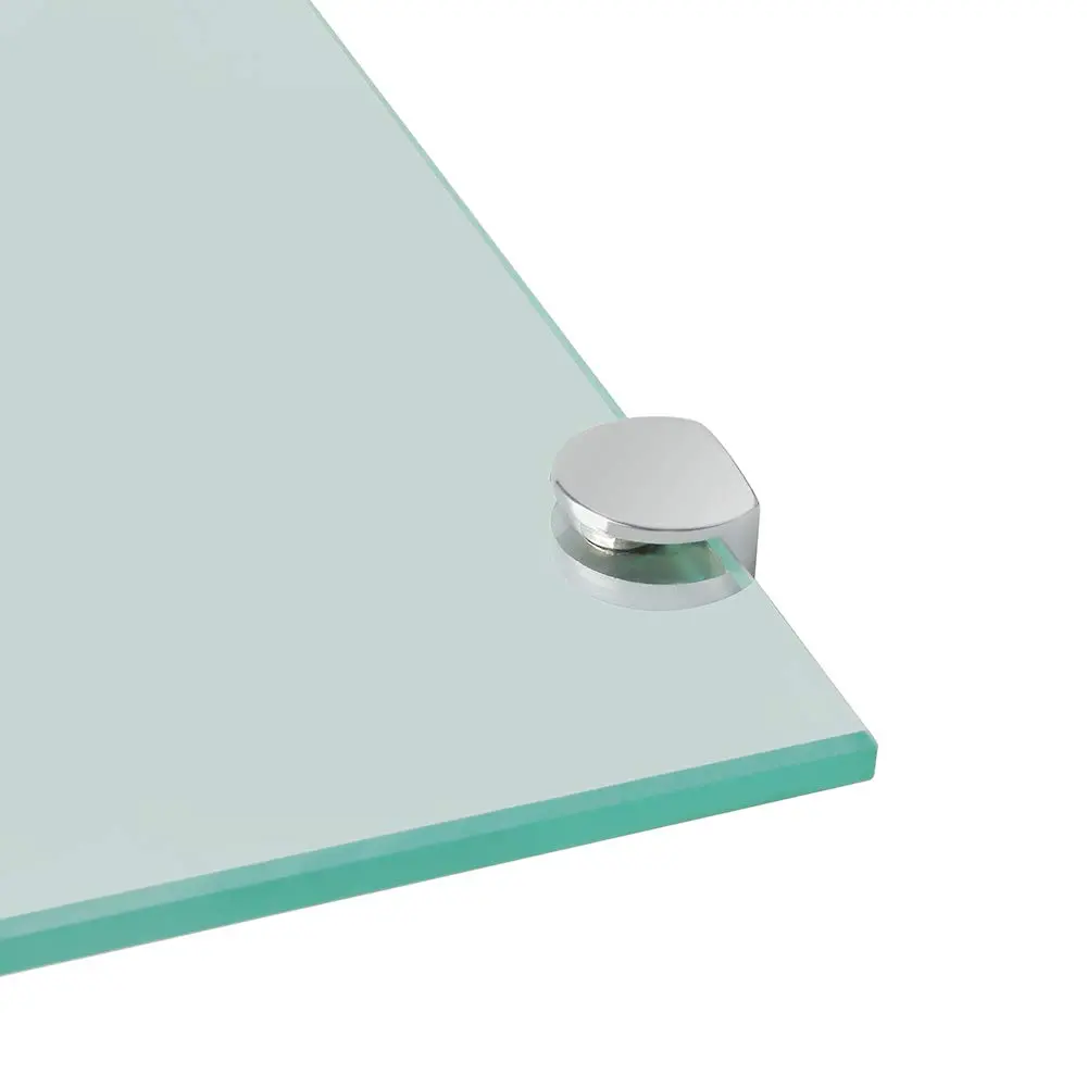 SAYAYO Glass Shelf Brackets Adjustable for 5-8 mm | Durable Zinc Alloy Support - view 5