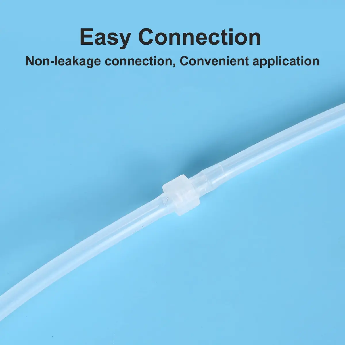 AIEX Luer Lock Syringe Connector Set 30pcs | Clear Polypropylene Adapters for Secure Lab Connections - view 5