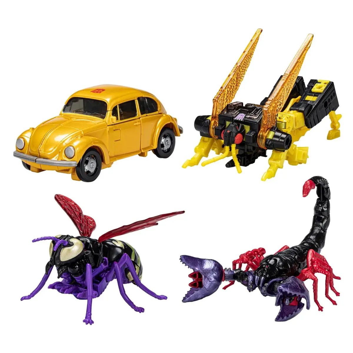 Transformers Buzzworthy Bumblebee Creatures Collide Multipack | 4 Figures | Ages 6+ - view 2