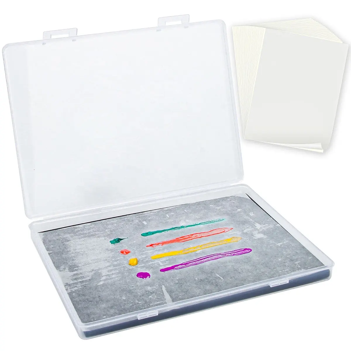 Garpernics Stay Wet Palette for Acrylic Painting Miniatures | Moisture Seal & Easy Cleanup - main product image