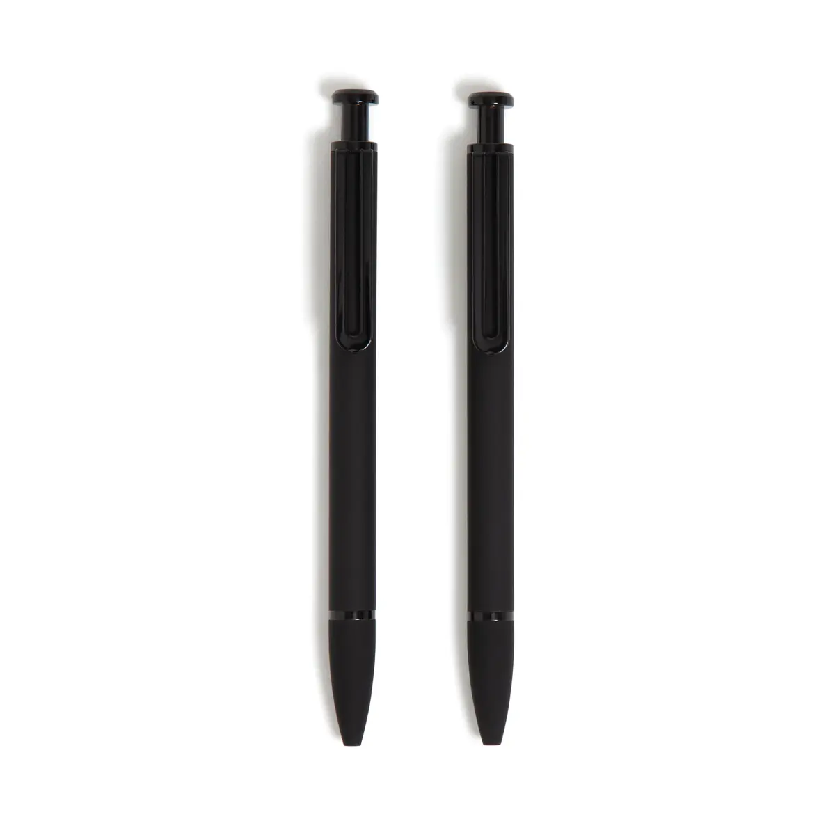 U Brands Ballpoint Pens 2 Pack | Bold 1.0 mm Point Black Ink, Black | Stylish & Impactful - main product image