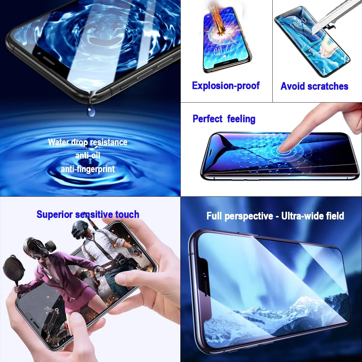 EFAITHFIX iPhone XR Screen Replacement 6.1 inch Full HD LCD with Waterproof Adhesive Sticker | Incell Technology Display - view 7