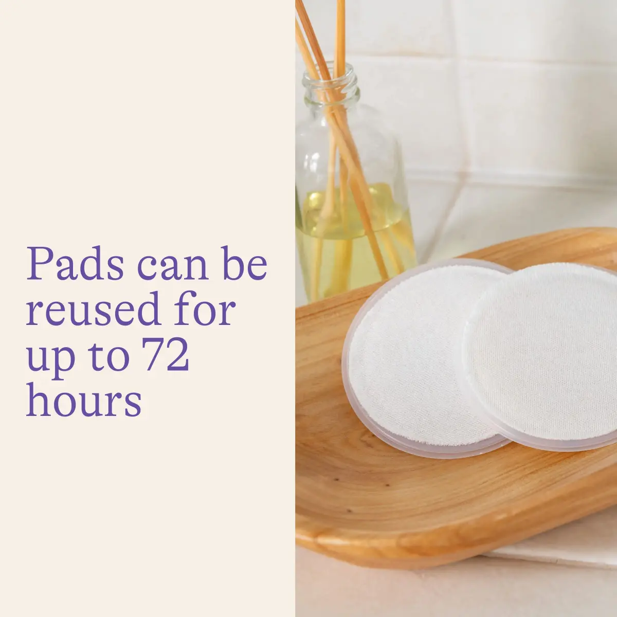 Lansinoh Soothies Cooling Gel Pads for Nursing (4 Count) | Reusable Relief for Sore Nipples - view 6