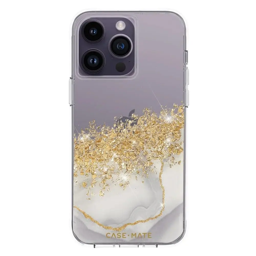 Case-Mate iPhone 14 Pro Max Case - Karat Marble 6.7" | 10FT Drop & Wireless Charging - main product image