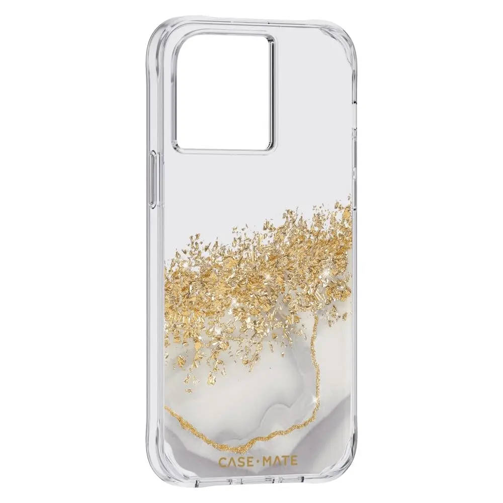Case-Mate iPhone 14 Pro Max Case - Karat Marble 6.7" | 10FT Drop & Wireless Charging - view 2