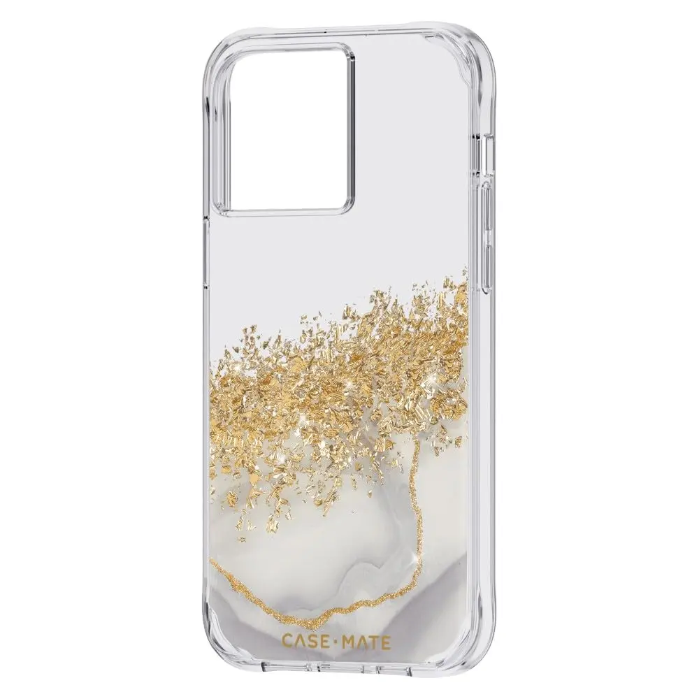 Case-Mate iPhone 14 Pro Max Case - Karat Marble 6.7" | 10FT Drop & Wireless Charging - view 3