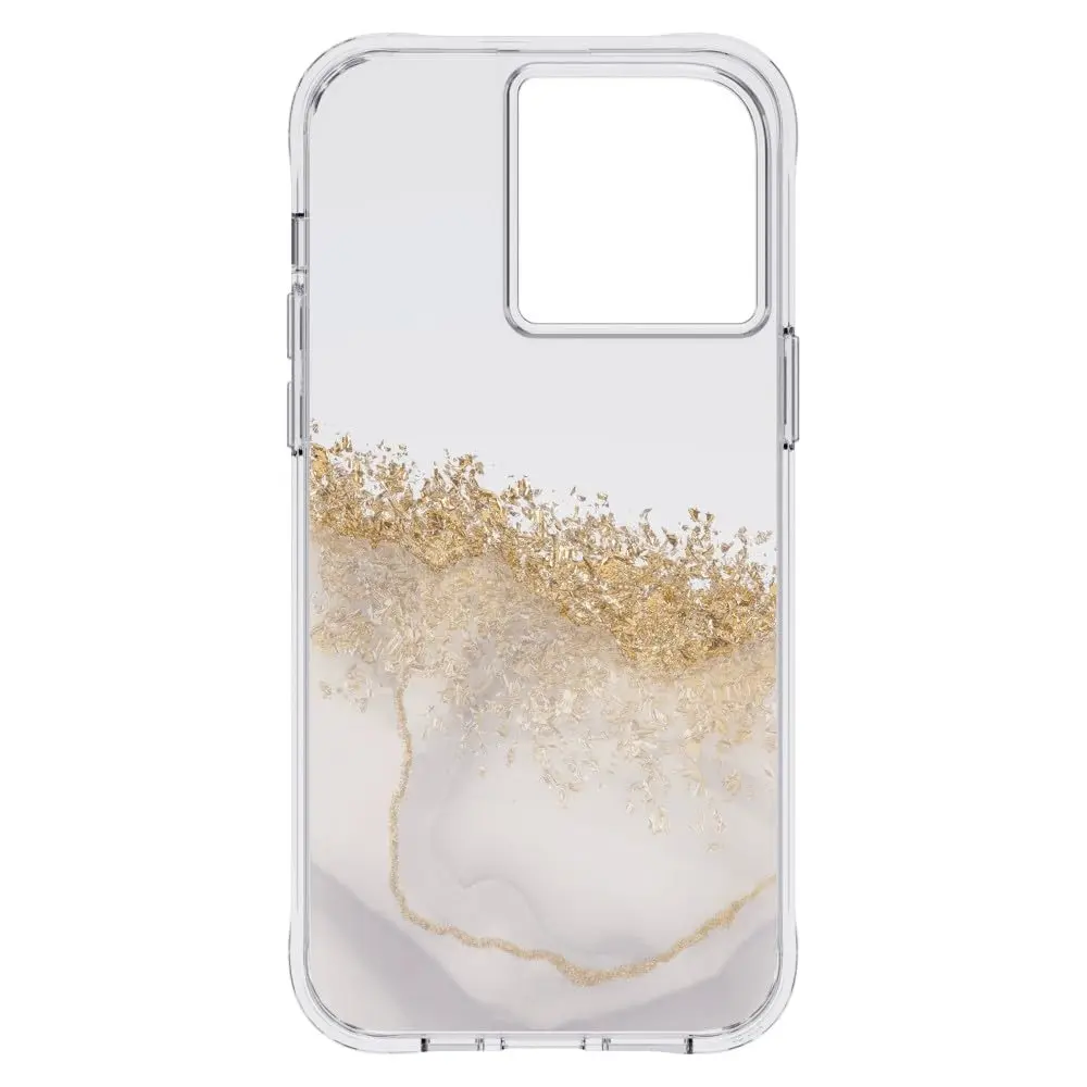 Case-Mate iPhone 14 Pro Max Case - Karat Marble 6.7" | 10FT Drop & Wireless Charging - view 4
