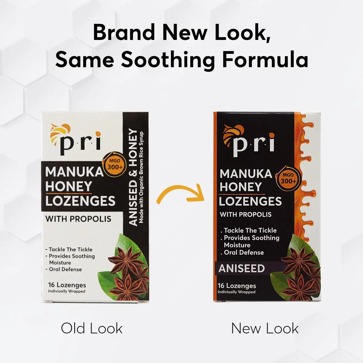 P.R.I Manuka Honey Lozenges with Propolis, Aniseed | MGO 300+ Certified, 16 Count/2 Pack - view 6
