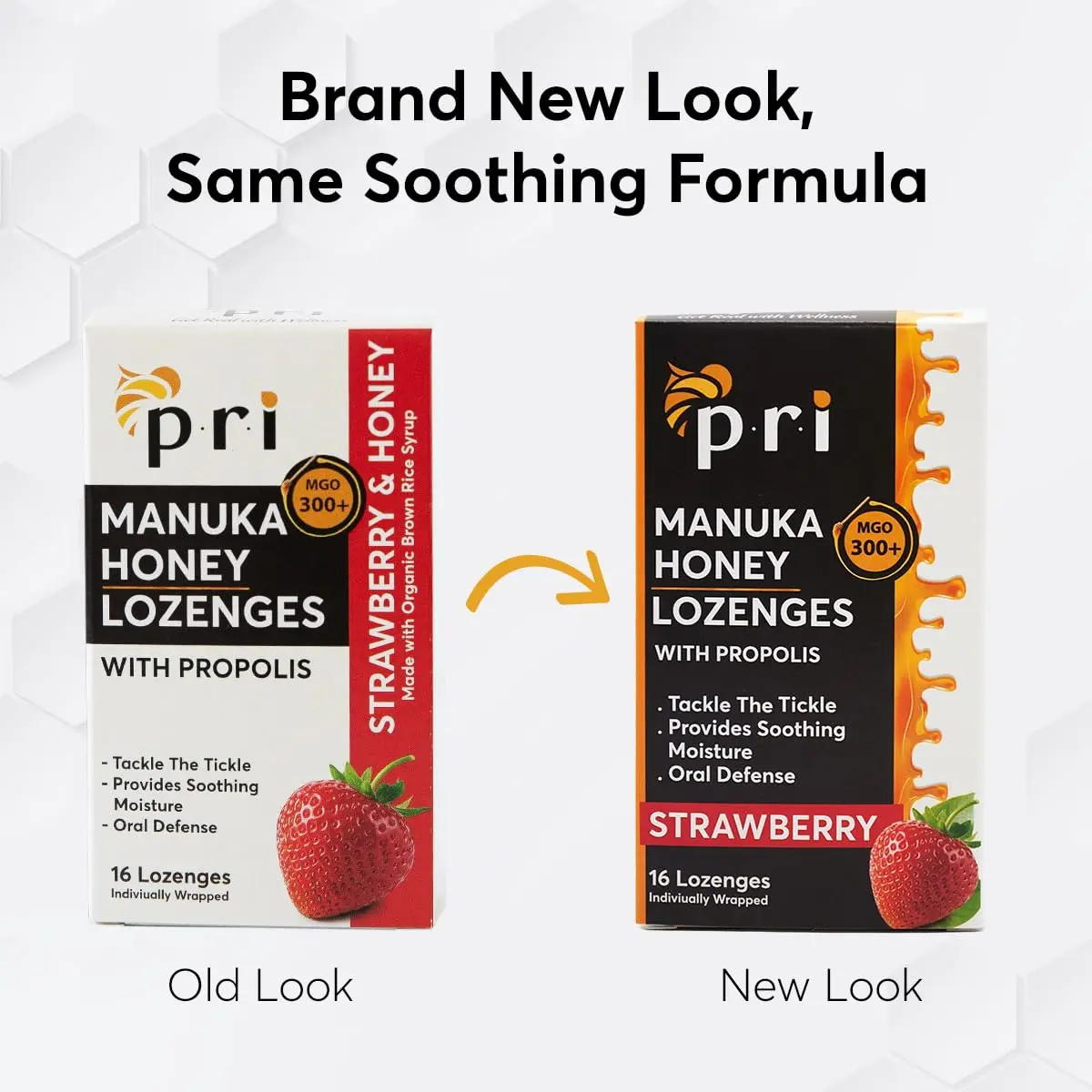 P.R.I Manuka Honey Lozenges with Propolis, Strawberry Menthol | Honey‑Forward, MGO 300+ New Zealand Manuka, 16 Count - view 6