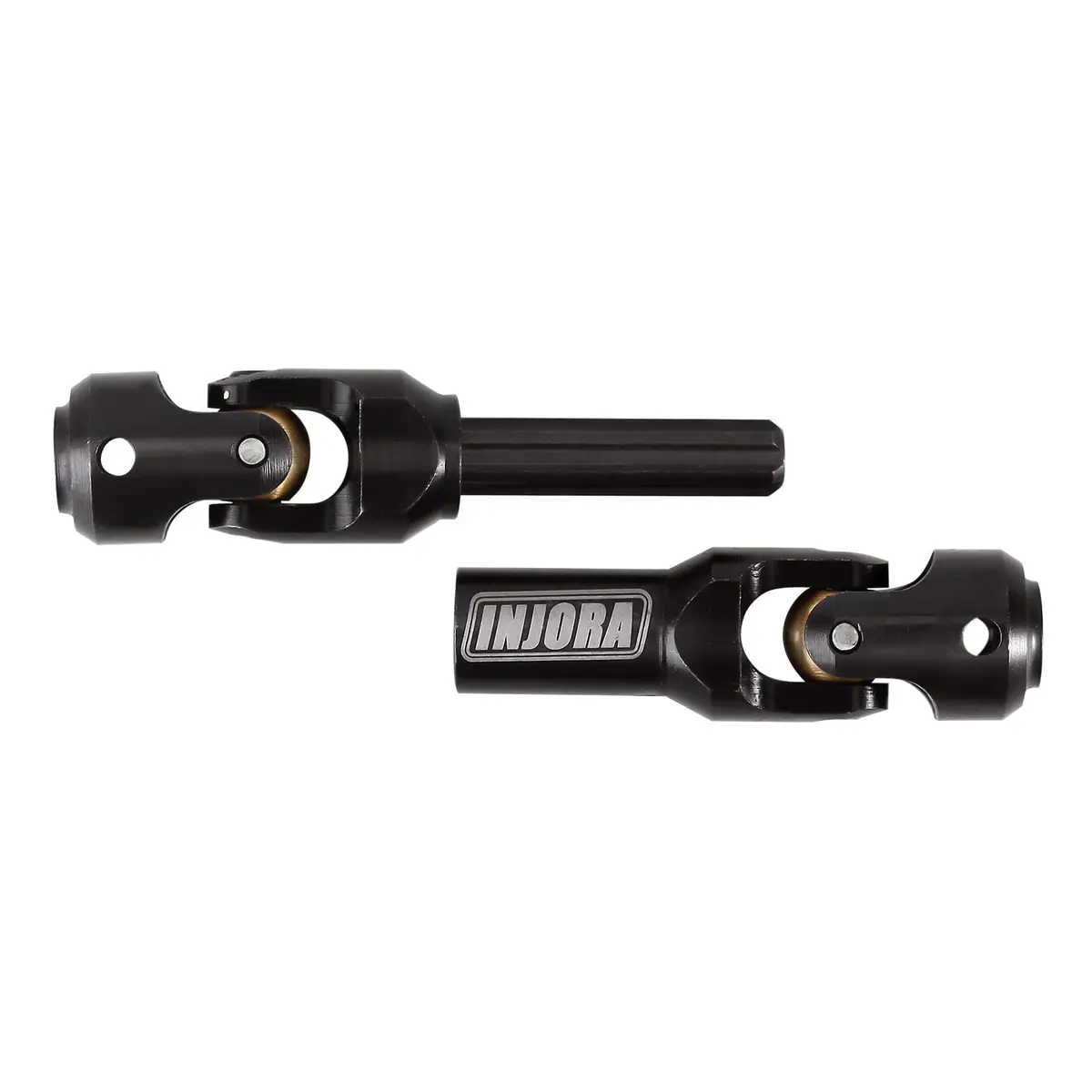 INJORA Steel Heavy-Duty Drive Shaft for 1/10 RC Crawler Car, 68-86mm (2.68-3.39in) | Universal Joint Style - view 4