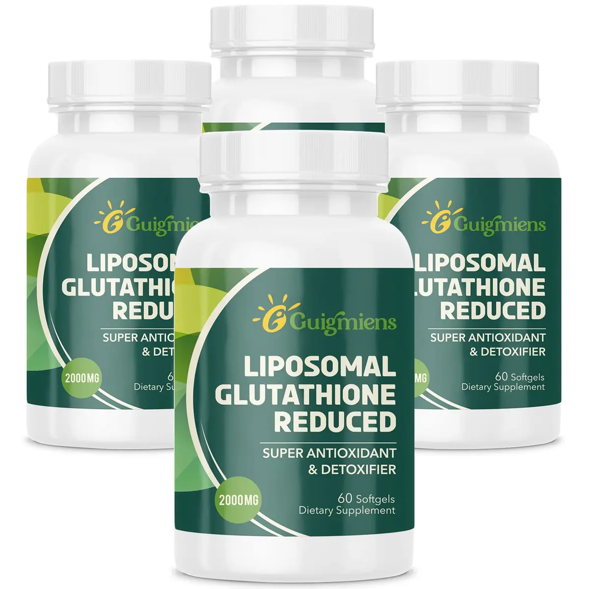 Guigmiens Liposomal Glutathione 2000 MG | Antioxidant Support for Skin & Immunity - main product image